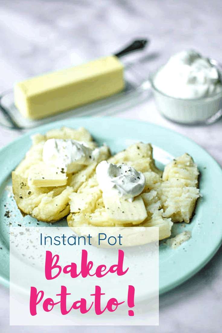 Quick & Easy Instant Pot Baked Potatoes (Oven-Quality Skin)